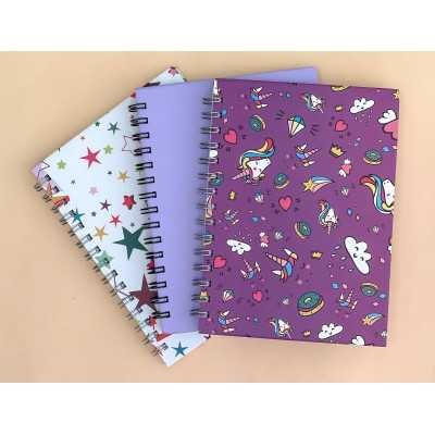 Cuaderno Con Espiral Tapa Dura A X Hojas Ecol Gicas Lisas Paperland