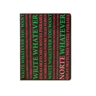 Cuaderno cosido con indice x30 hojas Norte
