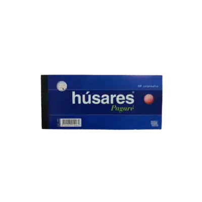 Talonario Pagare  con microimpresión x40 hojas Husares
