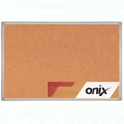 Pizarra corcho  45x60 cm marco de aluminio Onix