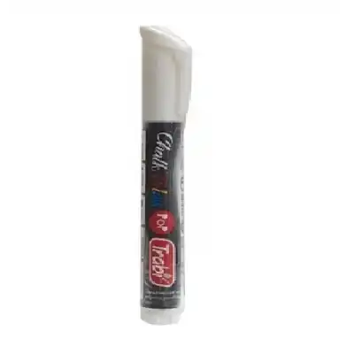 Marcador Chalk Glass 4-6 mm BLANCO doble punta Trabi
