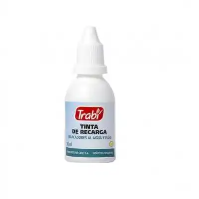Tinta recarga para resaltadores AMARILLO x30 ml Trabi
