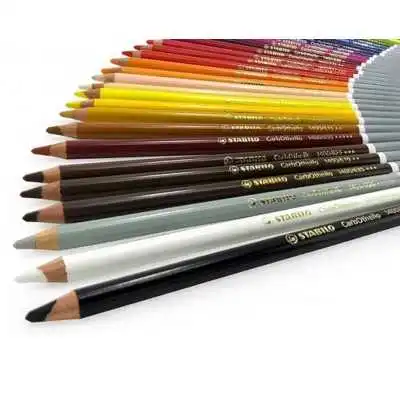 Lápiz Tiza Pastel ACUARELABLE Carbothello x unidad Stabilo