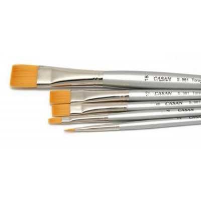 Set 3 Pinceles Óleo Mango Corto Winsor & Newton –