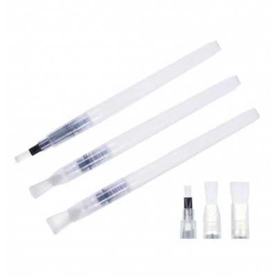 Set de 3 Pinceles Recargables Waterbrush Chatos (F/M/L) Artmate