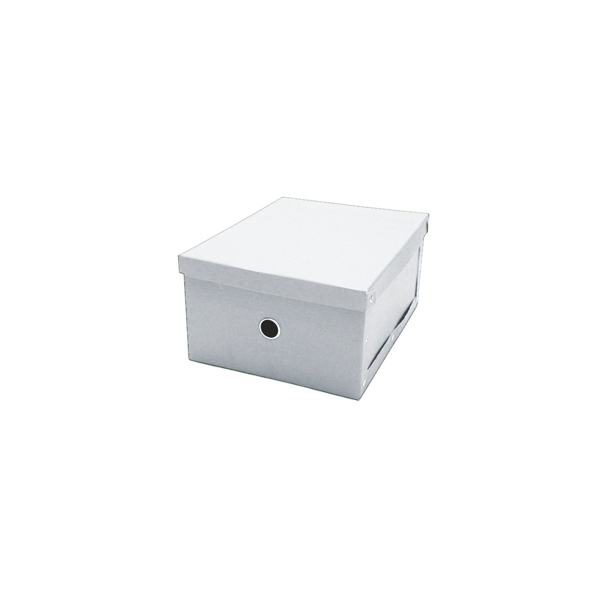 Caja de carton grande de colores 45x31x16 cm con remaches Les Cahiers