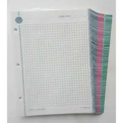 Repuesto Carta x 120 hojas cuadriculado Cita Kit