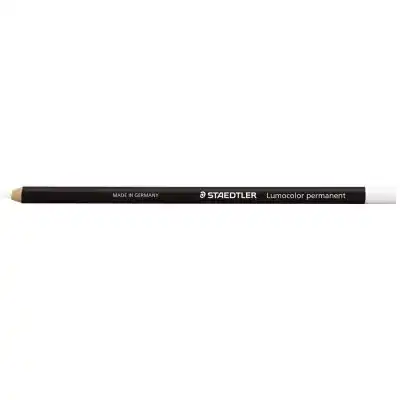 Lápiz para Toda Superficie Blanco Lumocolor Staedtler