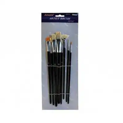 Set de Pinceles ACF-BS30 de Cerda y Sintéticos x8 unidades Artmate