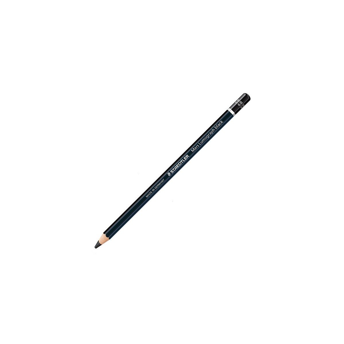 Lápiz de carbón 6B Mars Lumograph Black Staedtler