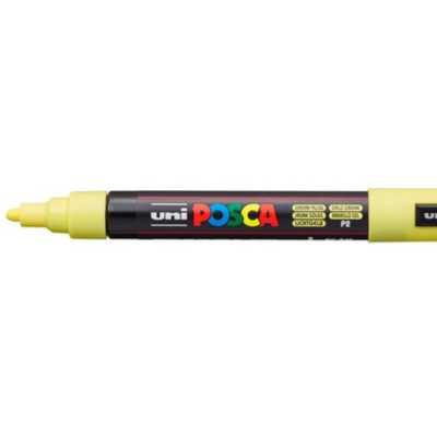 Marcador Posca PC-5M Amarillo Vivo/ Brillante Uni