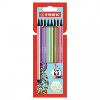 Set de Marcadores Pen 68 Estuche x8 Colores Nuevos Stabilo