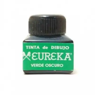 Tinta para Dibujo Profesional Verde Oscuro (05) x15 cc Eureka