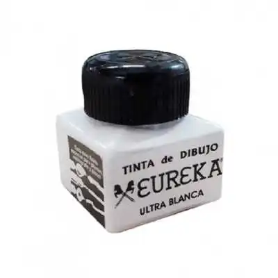 Tinta para Dibujo Profesional Ultra Blanco (07) x15 cc Eureka