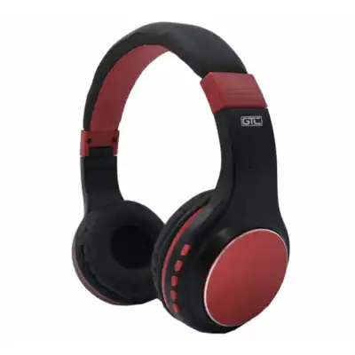 Auricular Bluetooth 4.2 Negro & Rojo GTC