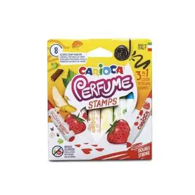 Marcadores Perfume Stamps x8 colores Carioca