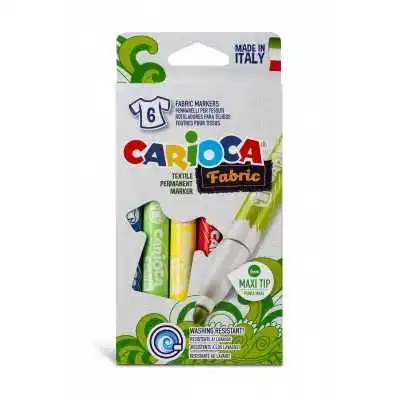 Marcadores Fabric para tela x6 colores Carioca
