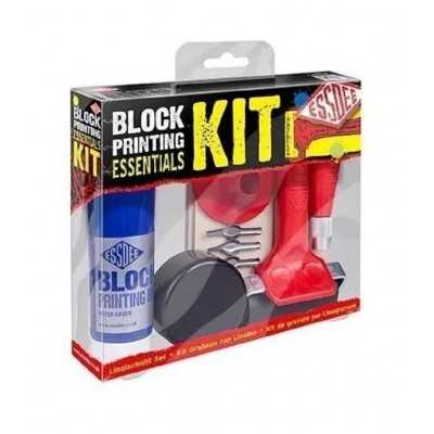 Kit Tinta para Grabado Block Printing Essential Essdee