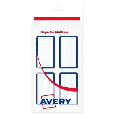 Caja de etiquetas escolar Azul x180 unidades  Avery