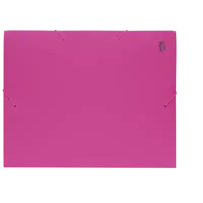 Carpeta A4 3 solapas plásticas Intense con elástico Rideo
