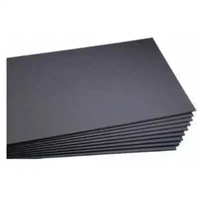 Foam board A4 Negro brillante