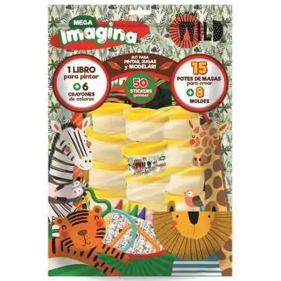 Mega imagina Wild animals flow pack Vertice