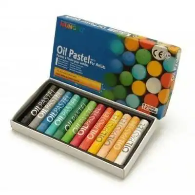 Pasteles Oil basic MOP 12 unidades Mungyo