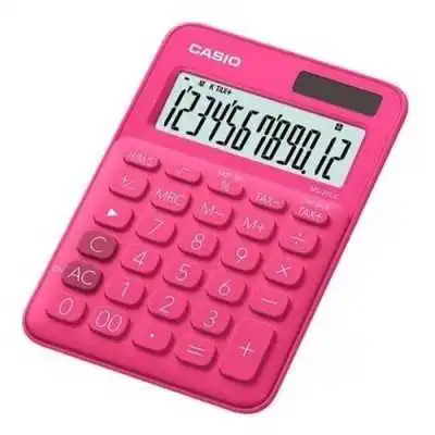 Calculadora portatil 10 digitos colorful fucsia MS-7UC Casio