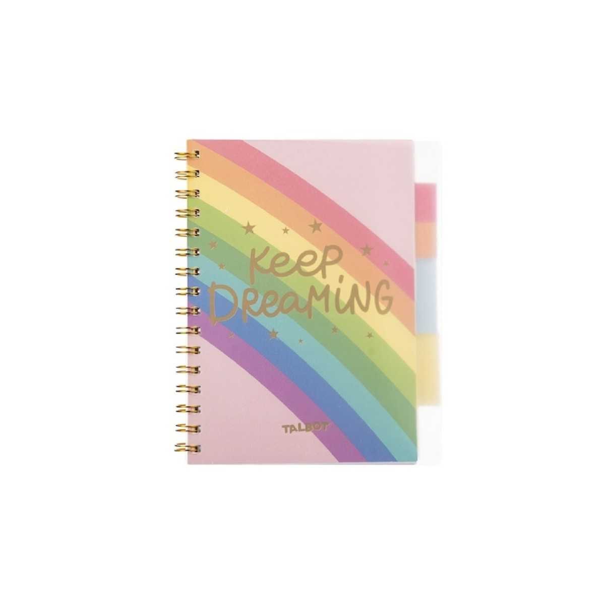 Cuaderno espiral A5 - 180 páginas - Rayas de cebra multicolores – Draeger  Paris