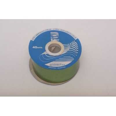 Cinta metal Verde 40 mm x40 mtrs Ballou