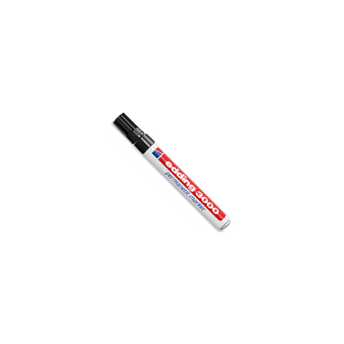 Rotulador edding marcador permanente 3000 negro punta redonda 1,5