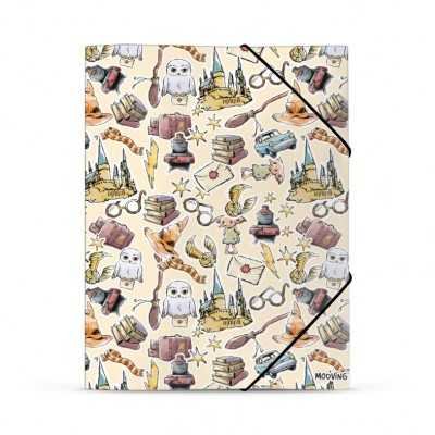 Carpeta oficio 3 solapas Harry Potter Mooving