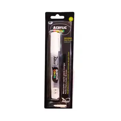Marcador Acrylic Colour 6 MM vacío Alba