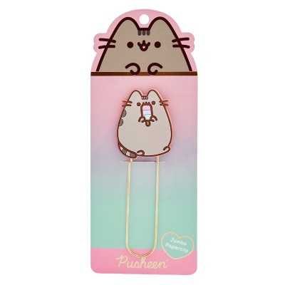 Clips metalizado jumbo Pusheen Mooving at work