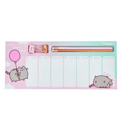 Planner semanal Pusheen con accesorios Mooving