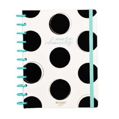 Cuaderno carta Dots con sistema de discos Mooving Loop