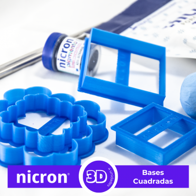 Cortantes para masas Bases Cuadradas x 4 unidades Nicron