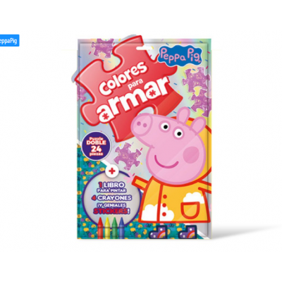 Colores para armar Peppa Pig Vertice