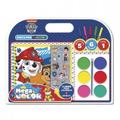 Blíster Mega color acuarela Paw Patrol Editorial Vértice