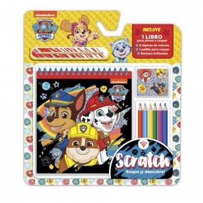 Libro para pintar Paw Patrol Vertice