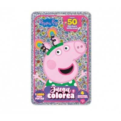 Juega y colorea Peppa pig Editorial Vértice