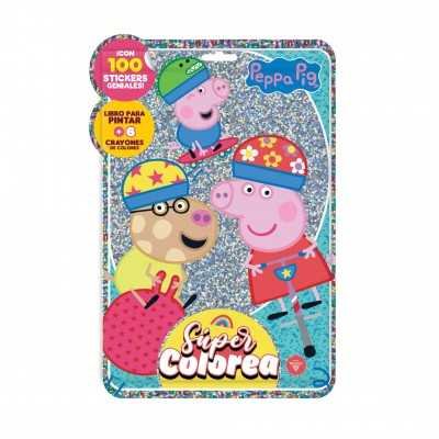 Super colorea Peppa Pig Editorial Vértice