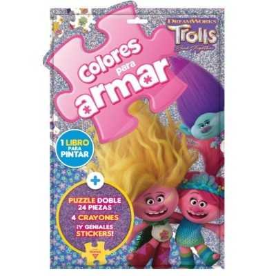 Colores para armar Trolls Editorial Vértice