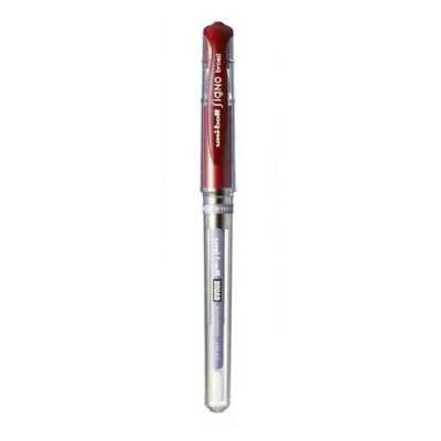 Roller Gel 1.0 mm Signo Broad rojo UB-153 de 1mm Uni-balll