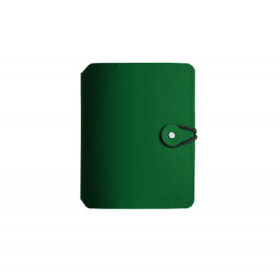 Cuaderno Madison Button A6 verde amazonia rayado Vacavaliente