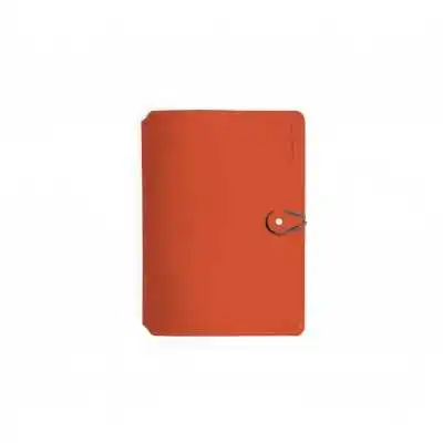 Cuaderno Madison Button A6 red clay rayado Vacavaliente