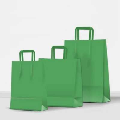 Bolsa regalo acuario Verde 36x15x48cm Premium Pack