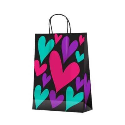 Bolsa regalo luna Love colors 22x10x24 cm Premium Pack