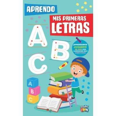 Libro Aprendiendo mis primeras letras 17x28 cm x24 páginas School Fun