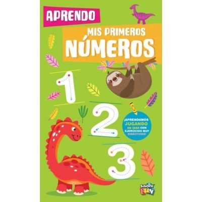 Libro Aprendiendo mis primeros números 17x28 cm x24 páginas School Fun